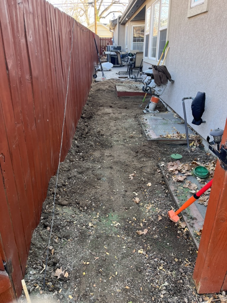 Flagstone Walkway